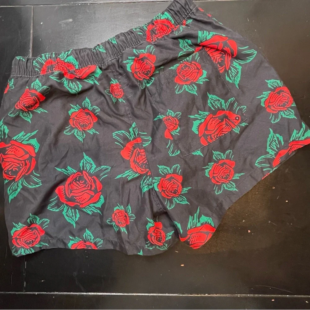 Empyre Black Rose Swim Trunks